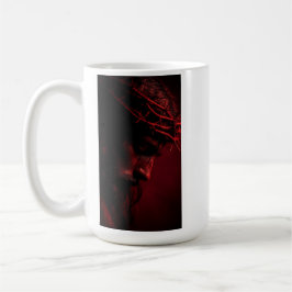 Taza De Café Camiseta de arte de Jesucristo | Cristiano Inspira