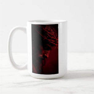 Taza De Café Camiseta de arte de Jesucristo Cristiano Inspira