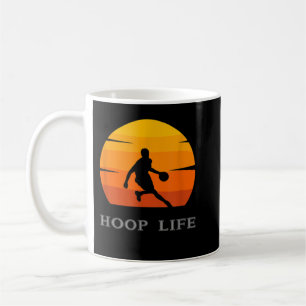 Taza De Café Camiseta de Baloncesto Hoop Life
