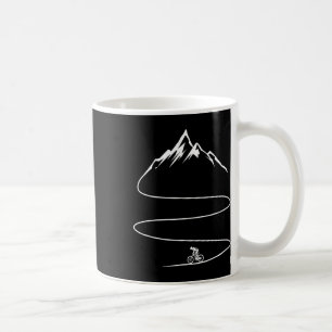 Taza De Café Camiseta de bicicleta de montaña descenso pista ún