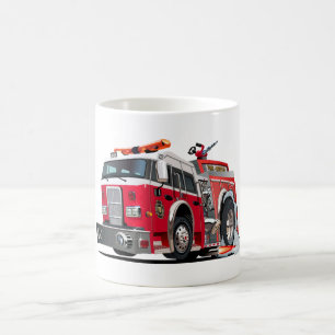 Taza De Café Camiseta de bomberos personalizados