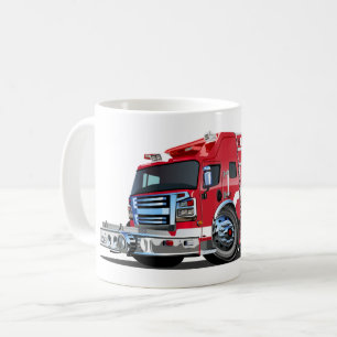 Taza De Café Camiseta de bomberos personalizados