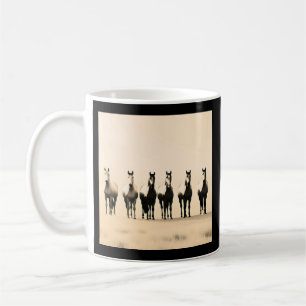 Taza De Café Camiseta de caballo, Camisa ecuestre, Caballos ilu