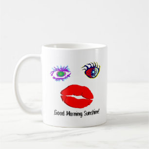 Taza De Café Camiseta de cara