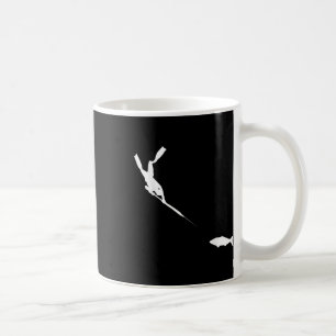 Taza De Café Camiseta de caza de peces para buzo libre de pesca