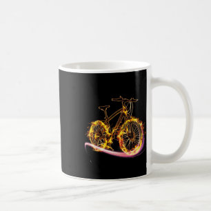 Taza De Café Camiseta de ciclismo de montaña deportiva de llama