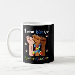 Taza De Café Camiseta De Conciencia De Autismo Graciosa Para Ho