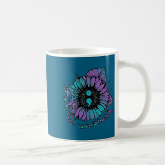 Taza De Café Camiseta de Conciencia de Prevención del Suicidio