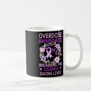 Taza De Café Camiseta de concienciación sobre sobredosis Mujere