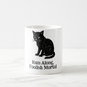 Taza De Café Camiseta de Correr, Mortal Tonto
