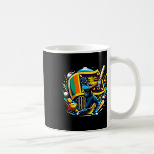Taza De Café Camiseta de cricket de Sri Lanka Cricket 1