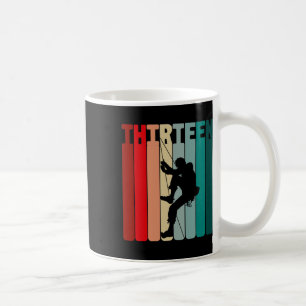 Taza De Café Camiseta de cumpleaños 13 años escalada Cumpleaños