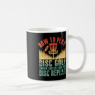 Taza De Café Camiseta de Disc Golf para hombres Papá jugador de