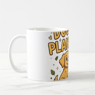 Taza De Café Camiseta de Dog Mom Plant Mom con cachorro lindo y