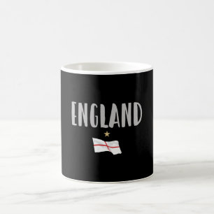 Taza De Café Camiseta de fanático de fútbol de Inglaterra Bande