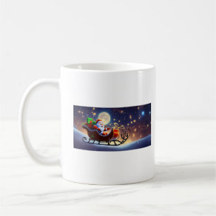 Taza De Café Camiseta de "Feliz y brillante Navidades"