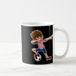 Taza De Café Camiseta De Fútbol Americano Para Niño Usa Estados