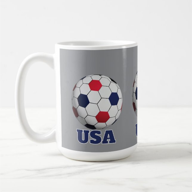 Taza De Café Camiseta de fútbol de EE. UU. (Izquierda)