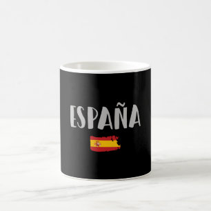 Taza De Café Camiseta de fútbol de España bandera