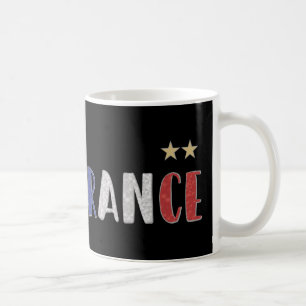 Taza De Café Camiseta de fútbol de Francia para aficionados con