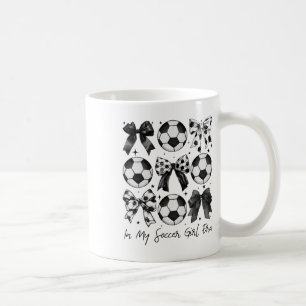 Taza De Café Camiseta de Fútbol En Mi Era de Chica de Fútbol Re