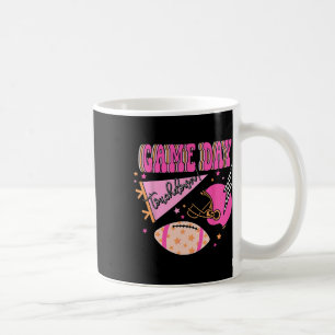 Taza De Café Camiseta de fútbol Temporada de fútbol preppy