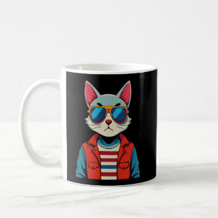 Taza De Café Camiseta de gato