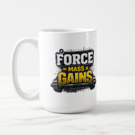 Taza De Café Camiseta de gimnasio de ingeniero divertido Fuerza