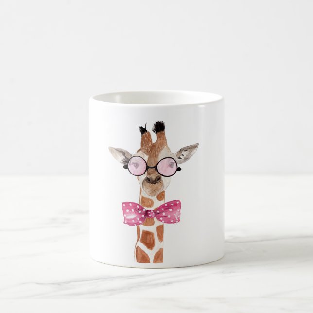Taza De Café Camiseta de Girafe del inconformista (Centro)