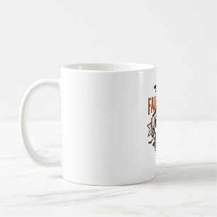 Taza De Café Camiseta de grabado vintage de Jesús Fall-O-Ween c