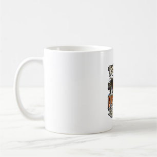 Taza De Café Camiseta de guardia de seguridad de Halloween con