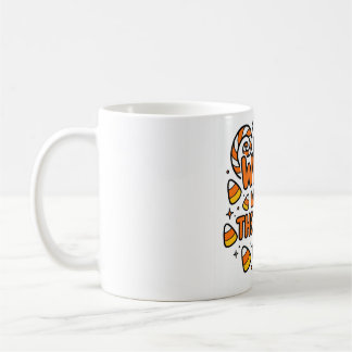 Taza De Café Camiseta de Halloween 'Bruja Camino a los Dulces'