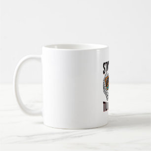 Taza De Café Camiseta de Halloween de esqueleto con gafas de br