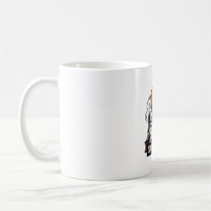 Taza De Café Camiseta de Halloween de monstruo con grabado de l