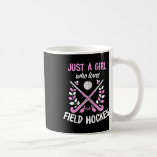 Taza De Café Camiseta de Hockey sobre Césped Chica Divertida Ju