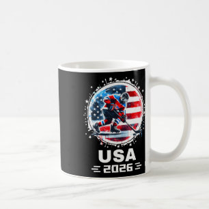 Taza De Café Camiseta de Hockey Usa 2026 Para Hombres Mujeres N