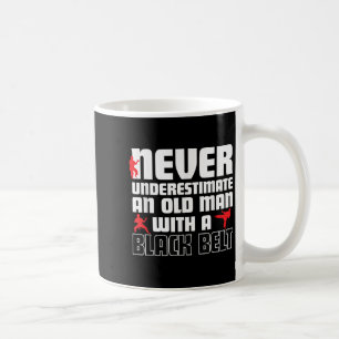 Taza De Café Camiseta de Humor de Karate Genial para Hombres. A