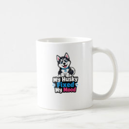 Taza De Café Camiseta de Husky con Foto Personalizada Arregla M