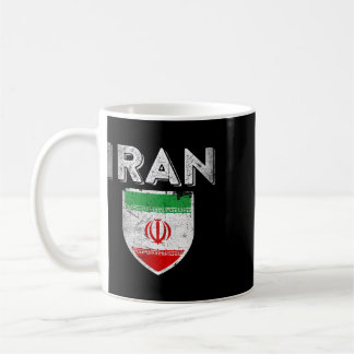 Taza De Café Camiseta de Irán Jersey iraní camisa de la bandera