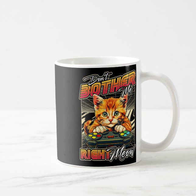 Taza De Café Camiseta de juegos de gatas de camisas Hombres Vid (Derecha)