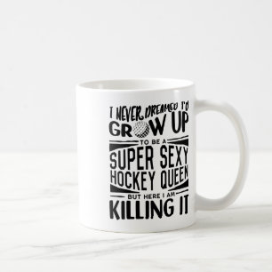 Taza De Café Camiseta de jugadora de hockey sobre hierba mujere