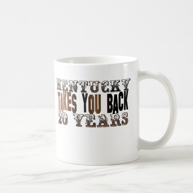 Taza De Café Camiseta de Kentucky (Derecha)