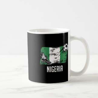 Taza De Café Camiseta de la bandera de Nigeria Equipo de fútbol
