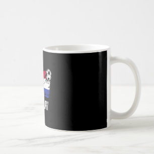 Taza De Café Camiseta de la bandera de Paraguay Equipo de fútbo
