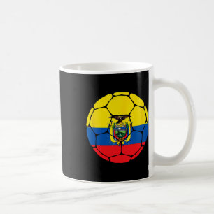 Taza De Café Camiseta De La Selección De Fútbol De Ecuador Ll B