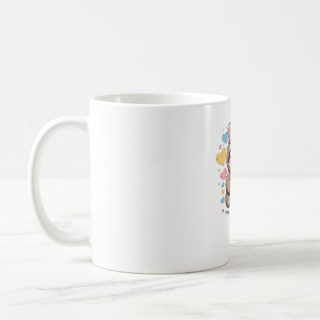 Taza De Café Camiseta de Lover con café espumoso - Divertido av (Izquierda)