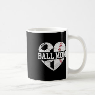 Taza De Café Camiseta de mamá corazón divertido vender mamá fút