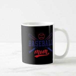 Taza De Café Camiseta de Mamá de Béisbol