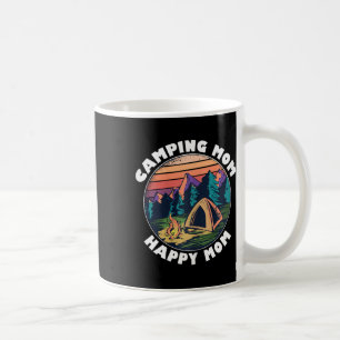 Taza De Café Camiseta de Mamá de Camping Feliz Regalo de Mamá d