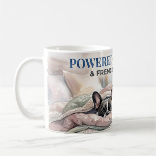 Taza De Café Camiseta de Mamá Perro Frenchie Snuggles Cozy